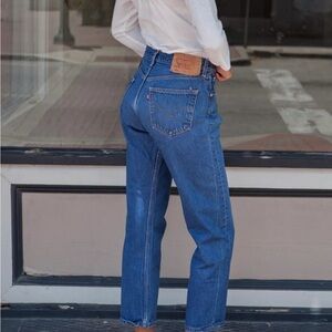 Beautiful vintage Levis button fly 501